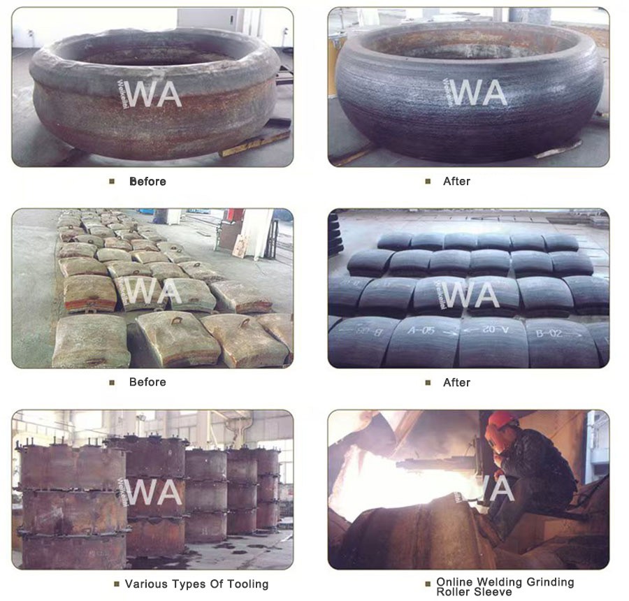 Welding Rebuild On Table Liner Welding Rebuild On Table Liner