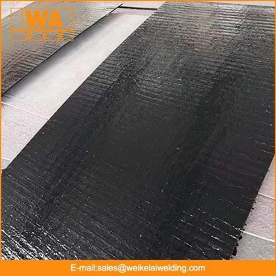 Glatte und rissfreie Verschleißplatte